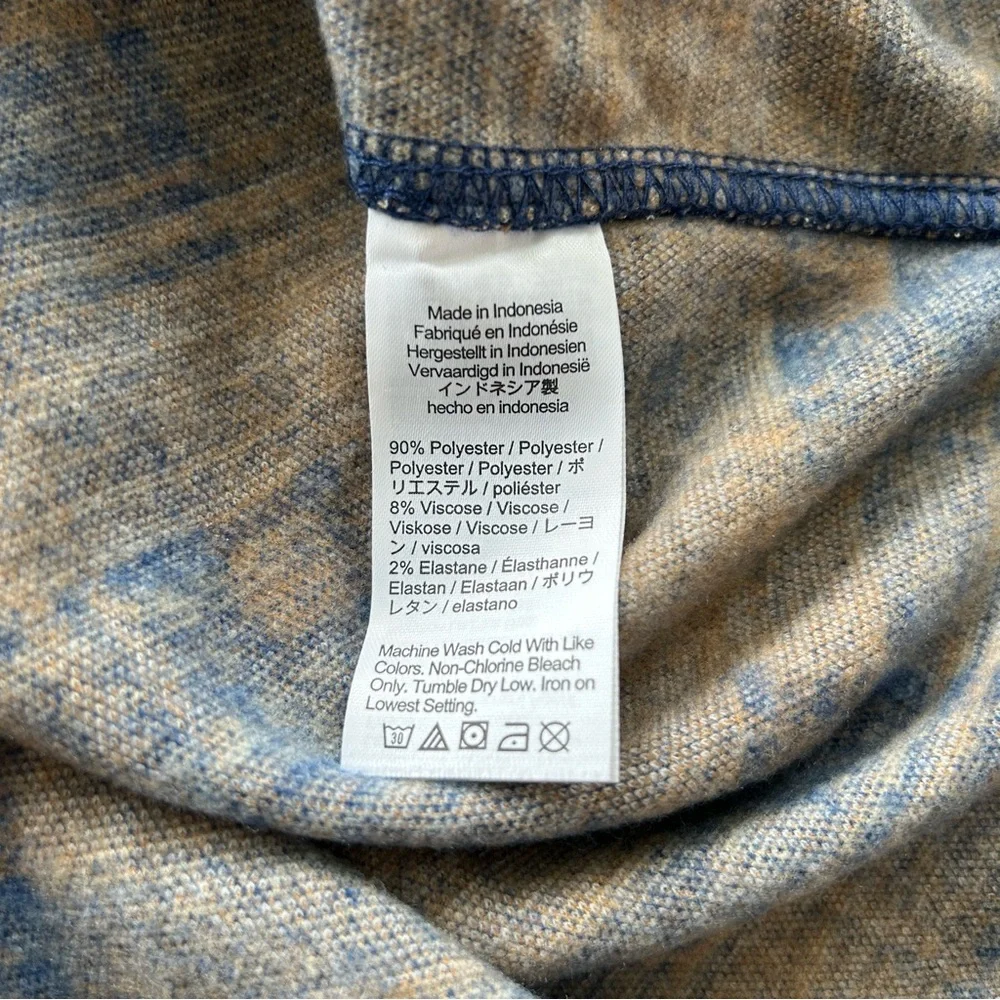 NWT J Crew Seaboard Soft Knit Shirt Men’s XL Brown Blue White Plaid BV898